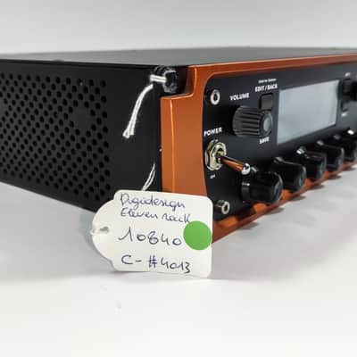 Avid Eleven Rack Guitar Multi-Effects Processor and Pro Tools Interface 2010 - 2017 - Orange (Serviced // Warranty) image 3