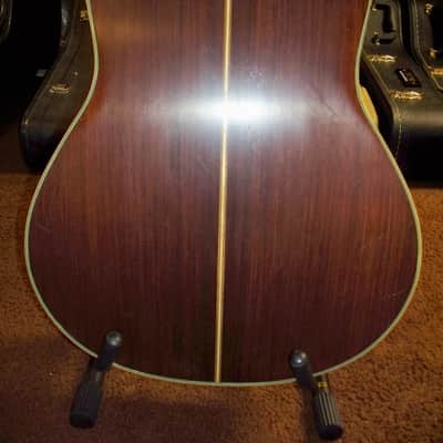 Yamaha FG-580 1973 Natural MIJ Nippon Gakki vintage acoustic guitar image 7