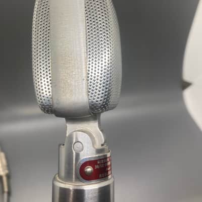 Vintage 1950s Reslo Reslosound Ribbon Microphone 30/50 Ohm (tested working) image 5