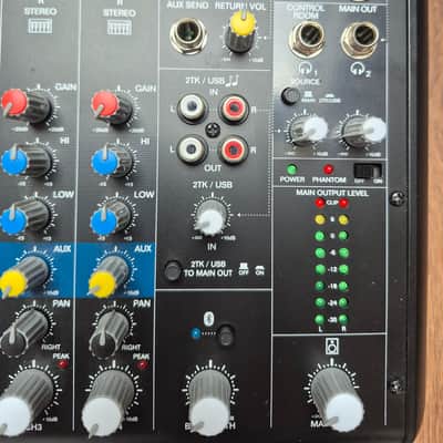Alto Professional TrueMix 600 6-Channel Compact Mixer with USB and Bluetooth 2023 - Present - Black image 4