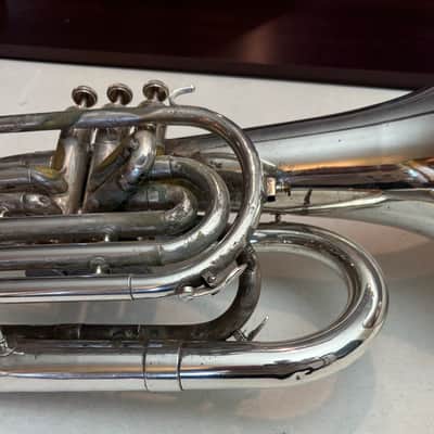 Blessing BM311S Silver-Plated Marching Baritone – Good Condition, Original Case image 13
