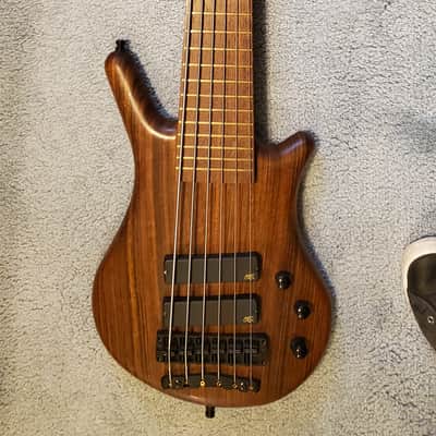 Warwick Thumb Bass Bolt On 6 String Electric Bass 2007 - Natural image 2