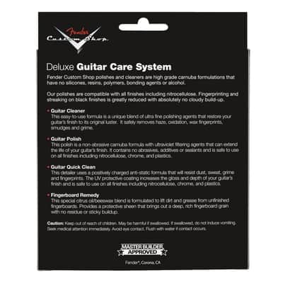 Fender Custom Shop Guitar Care Kit 4 Pack image 3