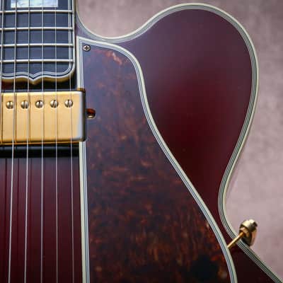 GIBSON USA Custom Shop L-5 Wes Montgomery Archtop "Wine Red + Ebony" (1991) image 7