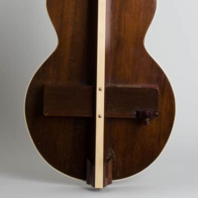 Vivi-Tone  Solid Body Electric Guitar (1932), ser. #68, brown hard shell case. image 4