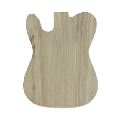 Telecaster Style Electric Guitar Body, Paulownia Wood image 2