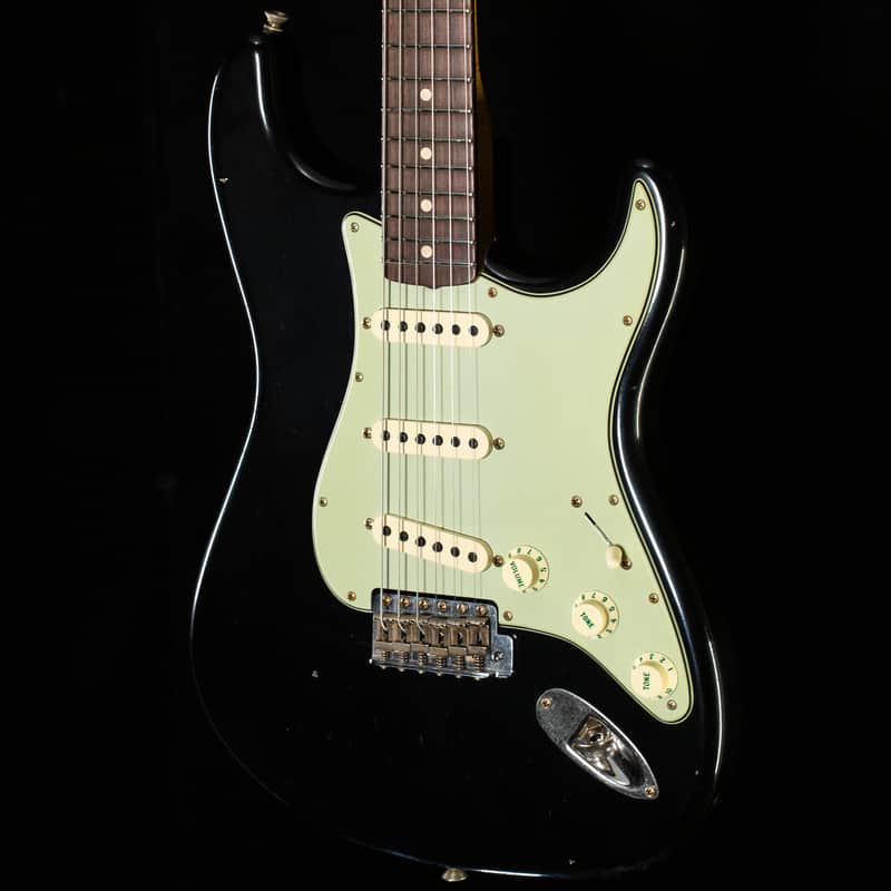 Fender Custom Shop Willcutt True '62 Stratocaster Journeyman Relic Black 60s C (299) image 1