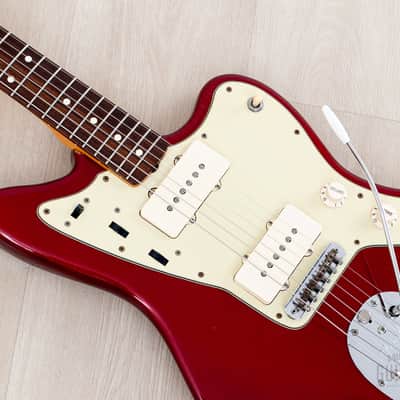 2008 Fender Thin Skin American Vintage '62 Jazzmaster Yamano FSR Candy Apple Red w/ Case image 7