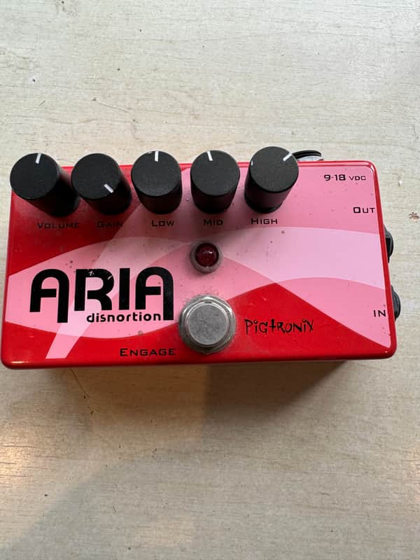 Pigtronix Aria Disnortion 2010s - Red image 1