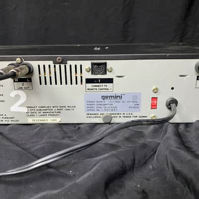 Gemini Branded Dual CD Player (CD - 9500) image 9