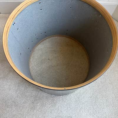 Rogers Vintage Floor Tom Drum Shell Project 16” x 16” 70s image 7