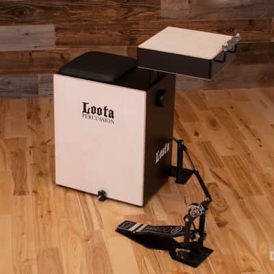 LOOTA PERFORMER DRUM KIT, COAL BLACK, WITH RIGHT FOOT PEDAL image 7