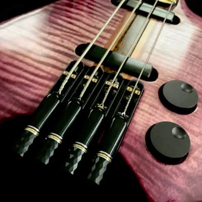 JD Guitars 2026 Headless Mini Bass PlumBurst image 13