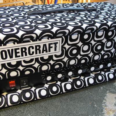 Hovercraft Caribou Stage IV spec OpArt 'ODdS' custom OVERDRIVE Black / White mohair elephant image 8