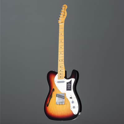 Fender Vintera II '60s Telecaster Thinline MN 3-Color Sunburst - Electric Guitar image 10
