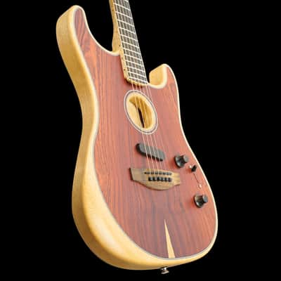 Immagine Exotic Acoustasonic Stratocaster, Cocobolo (Pre-Owned) - 2