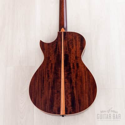 2022 Taylor Custom Grand Concert 12-Fret Flamed Tasmanian Blackwood w/ Florentine Cutaway image 3