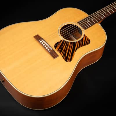 2017 Gibson J-35 Banner Reissue - Antique Natural | USA All Solid Slope Shoulder Dreadnought J-45 Style Acoustic Guitar L.R. Baggs Pickup | CoA OHSC image 6
