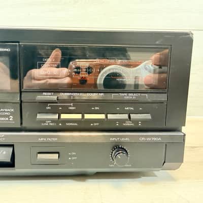 Fisher CR-W780A Dual Cassette Deck – Auto Reverse Stereo Tape Player/Recorder 1990's image 4