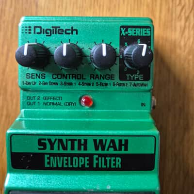 DigiTech X-Series Synth Wah Envelope Filter 2010s - Green image 2