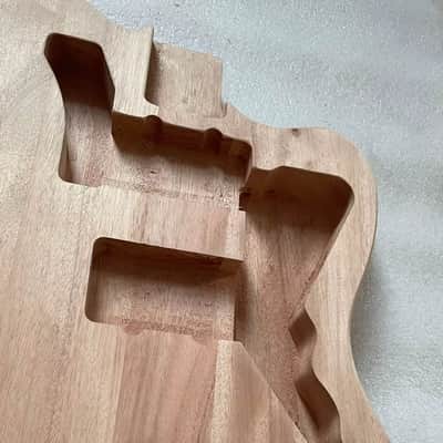 Mahogany Wood Guitar Jazzmaster Style Body image 2