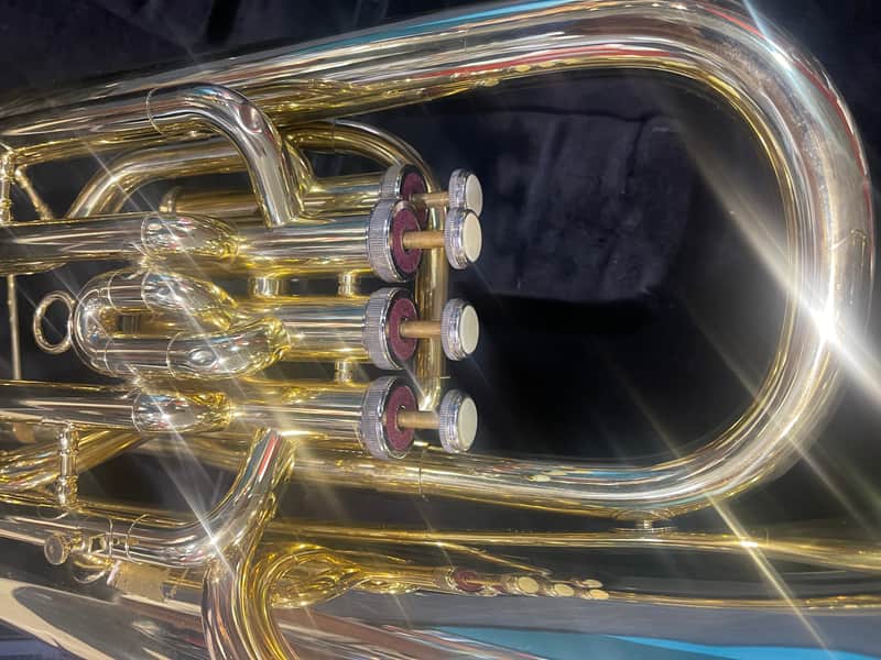 Euphonium Baritone F. Schmidt 4 Valve 2015 - Gold Brass image 1