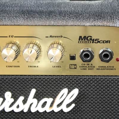 Marshall MG15CDR 2-Channel 15-Watt 1x8 Guitar Combo Amp (2003) - Used image 4