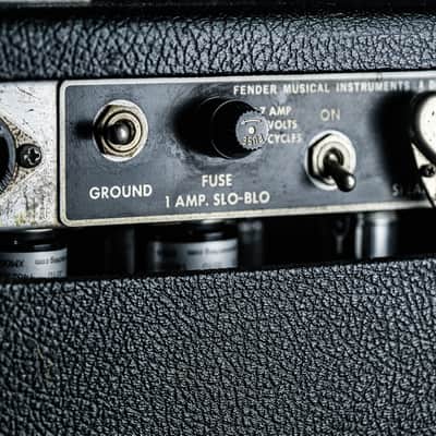 1966 Fender Princeton Model AA964 blackface image 10