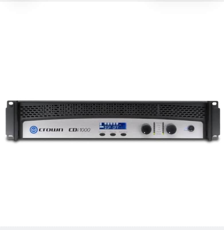 Crown CDi 1000 2-Channel 500-Watt Power Amplifier image 1