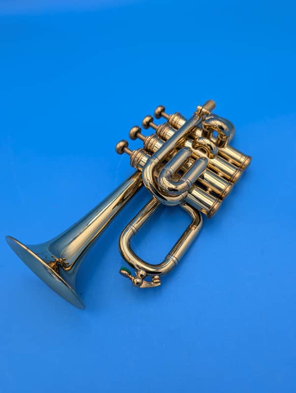 Selmer Piccolo Trumpet with original case image 1