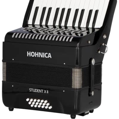 Hohner Student X II Beginner 18-Bass Piano Accordion image 3