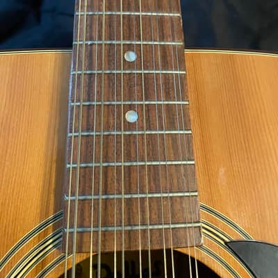 1960’s-1970’s Dallas WT-100 Made in Japan 12 string acoustic guitar (RARE)- Natural image 8