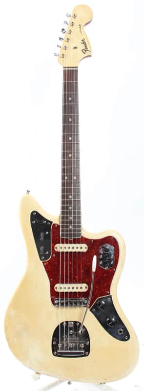 1966 Fender Jaguar olympic white image 1