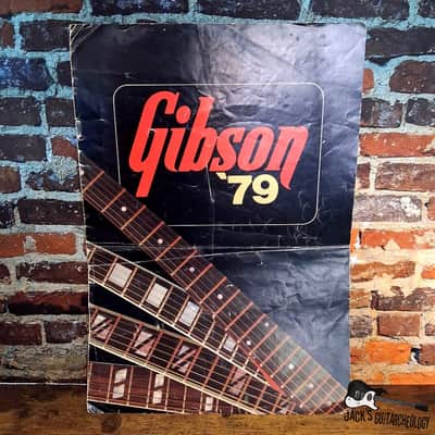 Gibson Ephemera - Gibson '79 Promo Brochure (1970s) image 1