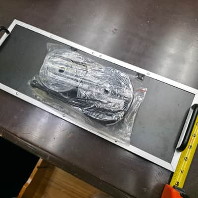 Ghost Fire Little 20 Pedal Board Kit with Velcro & Zip Ties - Black & Silver image 2