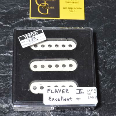 Fender Used Player II Pickup Set in White (also Aged White and Black option) image 2