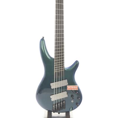 Ibanez SRMS725-BCM Bass Workshop Multi-Scale Soundgear 2024 Blue Chameleon image 2