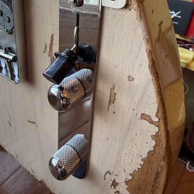 2025 Fender Custom Shop '57 Telecaster Super Heavy Relic LR25 Limited Edition - Aged Dirty White Blonde image 5