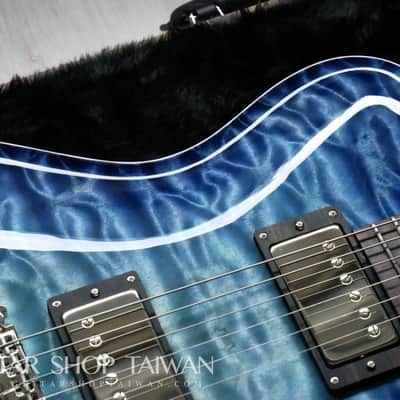 Nik Huber Dolphin II Hand-selected 5A Top-Turquoise Burst image 10
