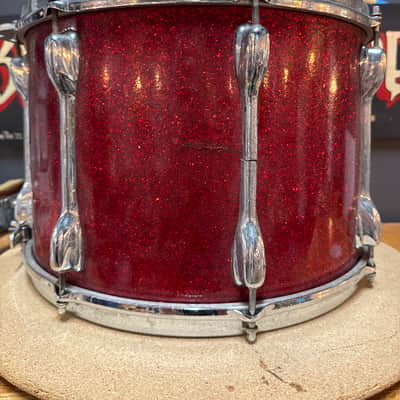 Slingerland 15x12" Tenor Tom 1960s - Red Sparkle image 2