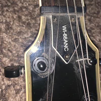 Washburn WI-66ANC Evil Twin Black Label Society Nick Catanese Zakk  Wylde  EMG pick  ups electric  guitar  emg pickups image 3