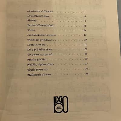 Luciano Pavarotti Popular Italian Songs Piano, Vocal & Guitar Book image 2