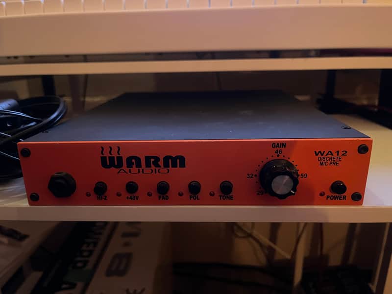 Warm Audio WA12 Discrete Mic Pre 2012 - 2018 - Orange image 1
