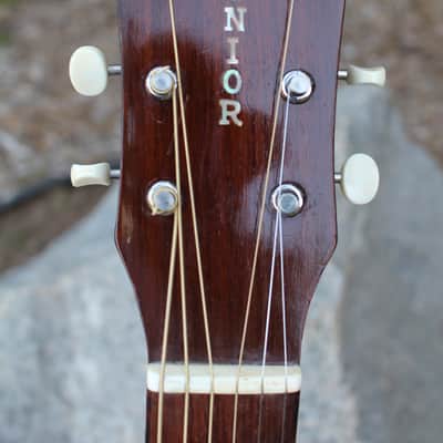 Stunning Stunning RARE Vintage 1930s/40s Lark Junior Acoustic Archtop Guitar Regal Kay Harmony NICE! image 21