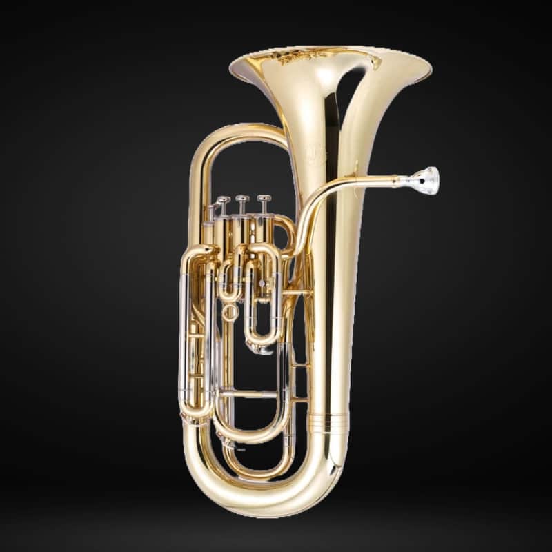 John Packer JP174IL In-Line 4-Valve Euphonium w/Case, Gold Lacquer image 1