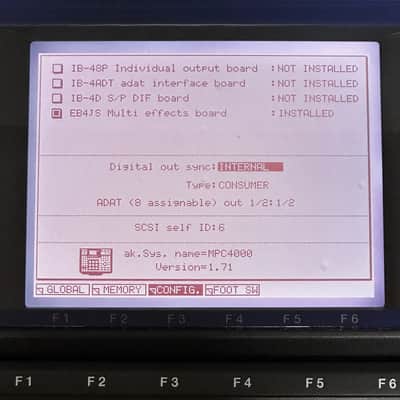 Akai MPC4000 with Original Box (collector grade) image 11