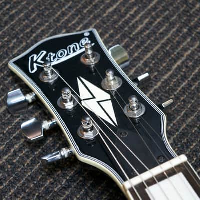 Ktone Hollowbody Electric Guitar Black image 4
