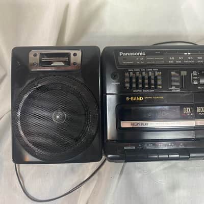 Panasonic RX-CT810 Boombox AM/FM - Black | Reverb