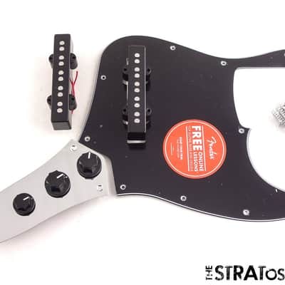 Fender Squier Affinity 5 String Jazz Bass V LOADED PICKGUARD, J Bass, Black! image 1