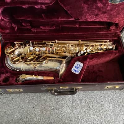 Jupiter Artist Alto Saxophone JAS-869 Silver and Gold image 1